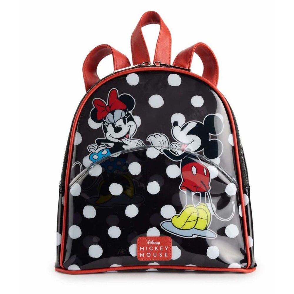 Disney's Mickey & Minnie Mouse Polka Dot Mini Backpack cute!